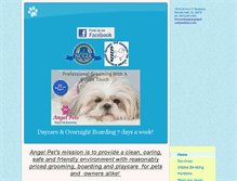 Tablet Screenshot of angelpetsofpawleys.com